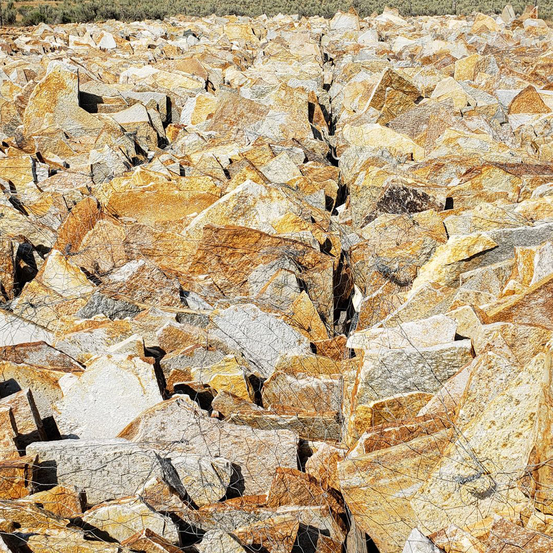 Autumn Gold Quartzite Patio Stone