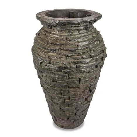 Aquascape® Stacked Slate &amp; Scalloped Urn Fountain Kits