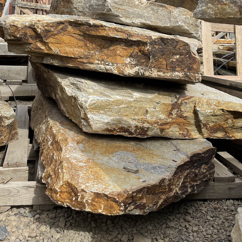 Autumn Gold 5-8" Landscape Slabs