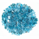 Marine Blue Fire Glass 0.5" (20 lb)