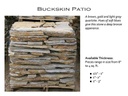 Buckskin 2" Minus Patio