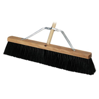 HD Concrete Broom 24" w/handle