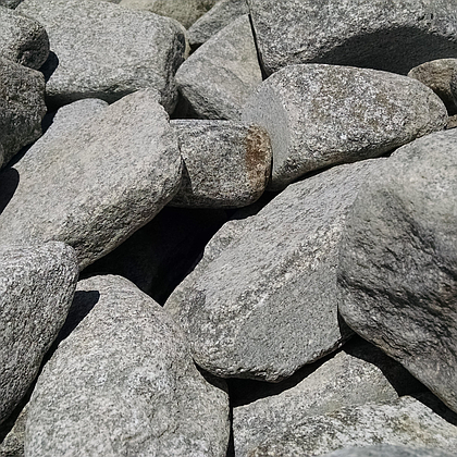 Waterwashed Mountain Ash Granite 4" Minus Patio