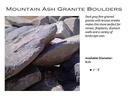 Mountain Ash Granite Blocky Drystack