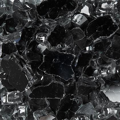 Galaxy Black Fire Glass 0.5" (20 lb)