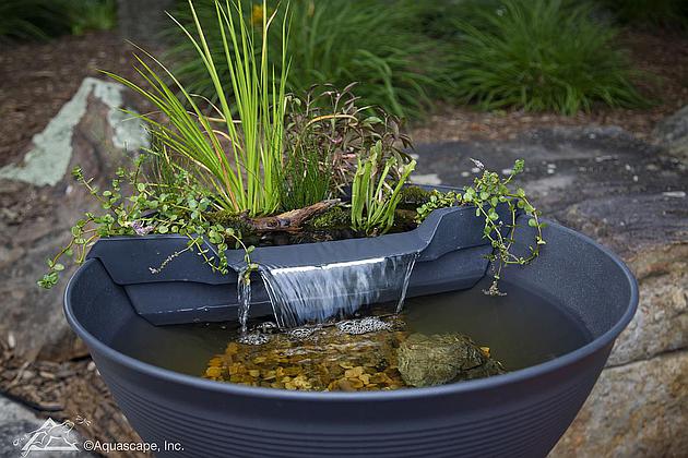 Aquagarden Mini Pond Kit - Mocha 7 Gallon