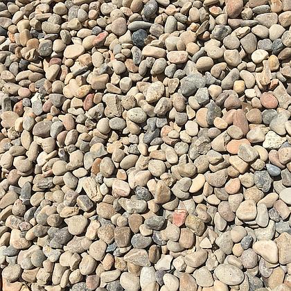 ½ - 1" River Rock Cobble - VC