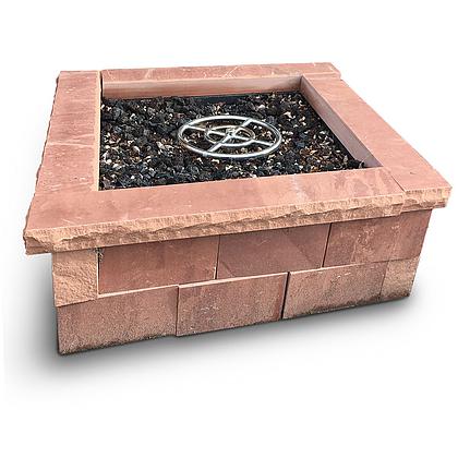 [FPSQR01] Fire Pit Kit Square Cherokee