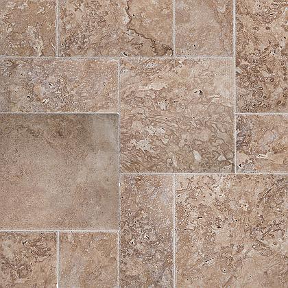 [MSILPTW2424T] Tuscany Walnut Paver Tumbled 24"x24"