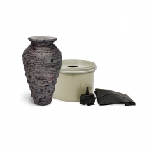 [PS58064] Small Stacked Slate Urn Fountain Kit